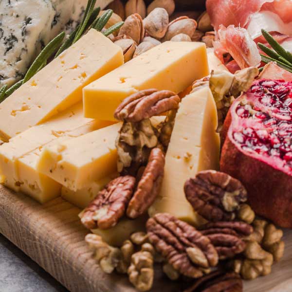 Ingredients per aperitius. Taller de cuina d'hivern